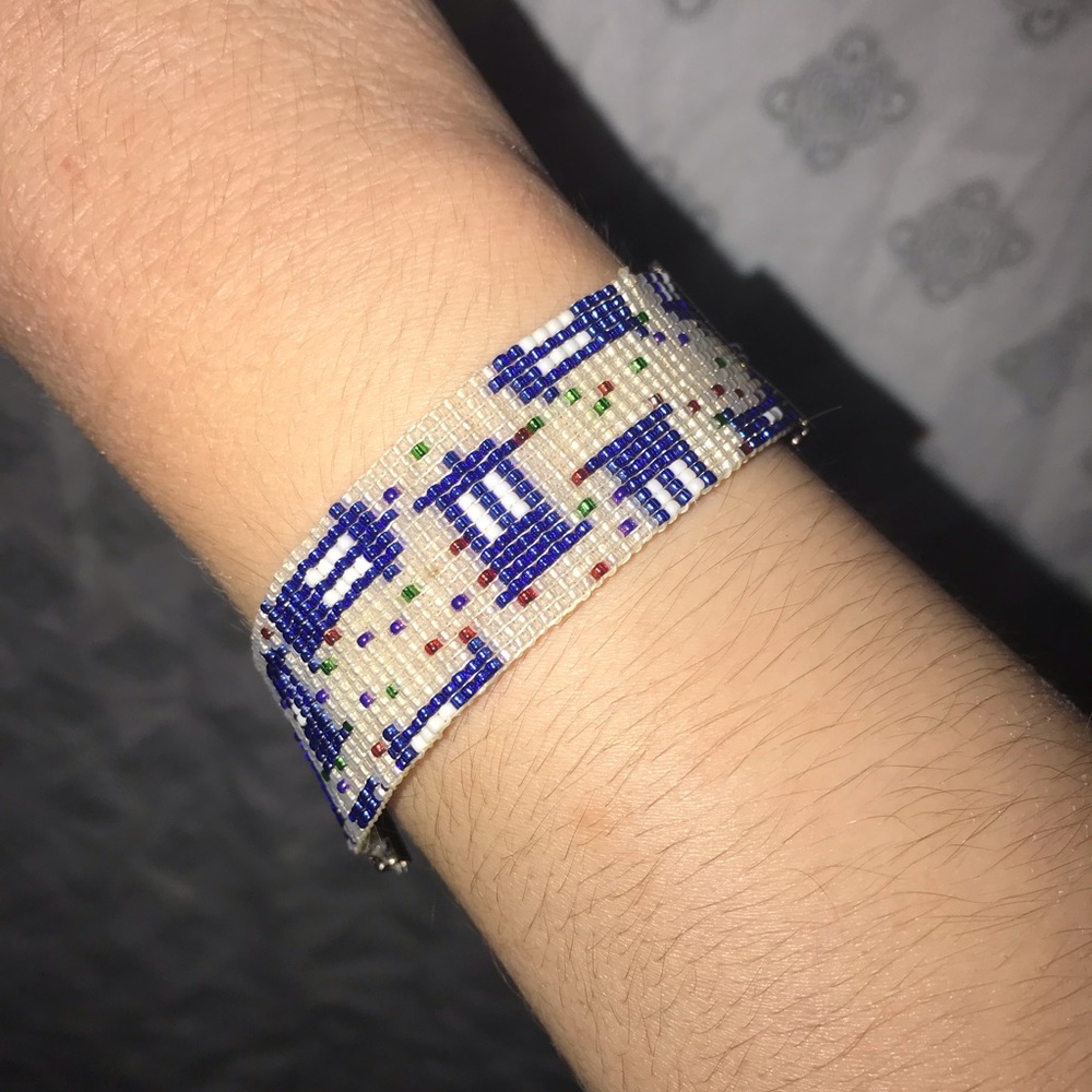 Handmade Doctor Who Tardis Inspired Bracelet